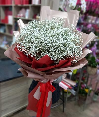 Букет цветов из: Гипсофила в Горные Ключи