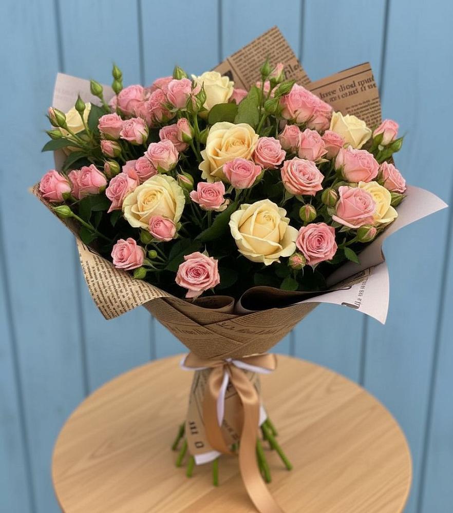 Букет варенье из роз в Горные Ключи Букет цветов из: Розы в Горные Ключи