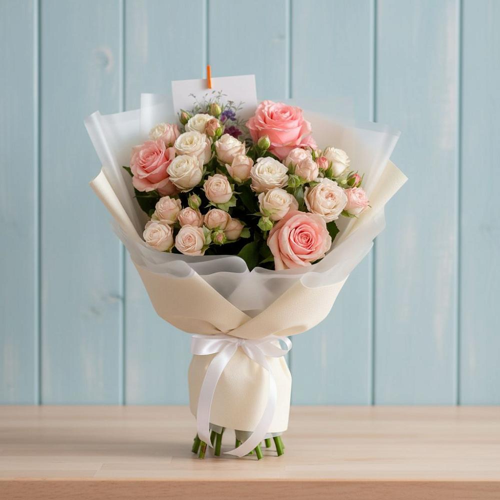 Букет голос любви в Горные Ключи Букет цветов из: Розы в Горные Ключи