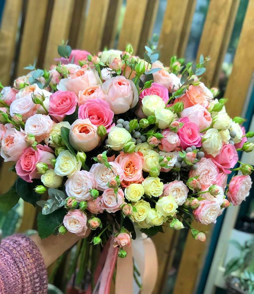 Букет цветов из: Розы в Горные Ключи