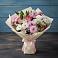 Букет цветов из: Хризантемы, Альстромерии и Розы в Горные Ключи